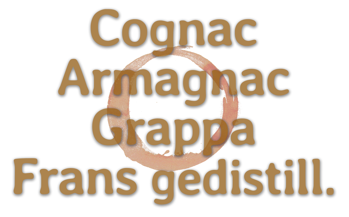 Cognac Armagnac Grappa Frans gedistilleerd